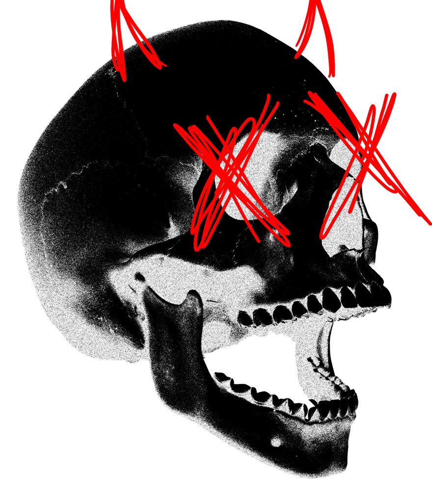Narren Policarpio's Cynical Skull graphic
